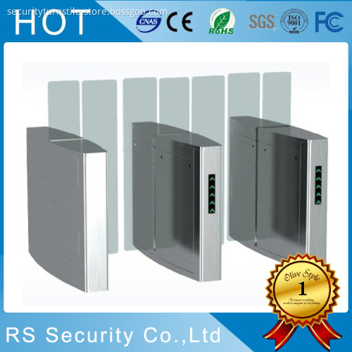 Security Full Automatic Glass Turnstile Speedgates